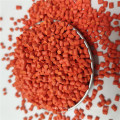 polyethylene plastic granules orange masterbatch